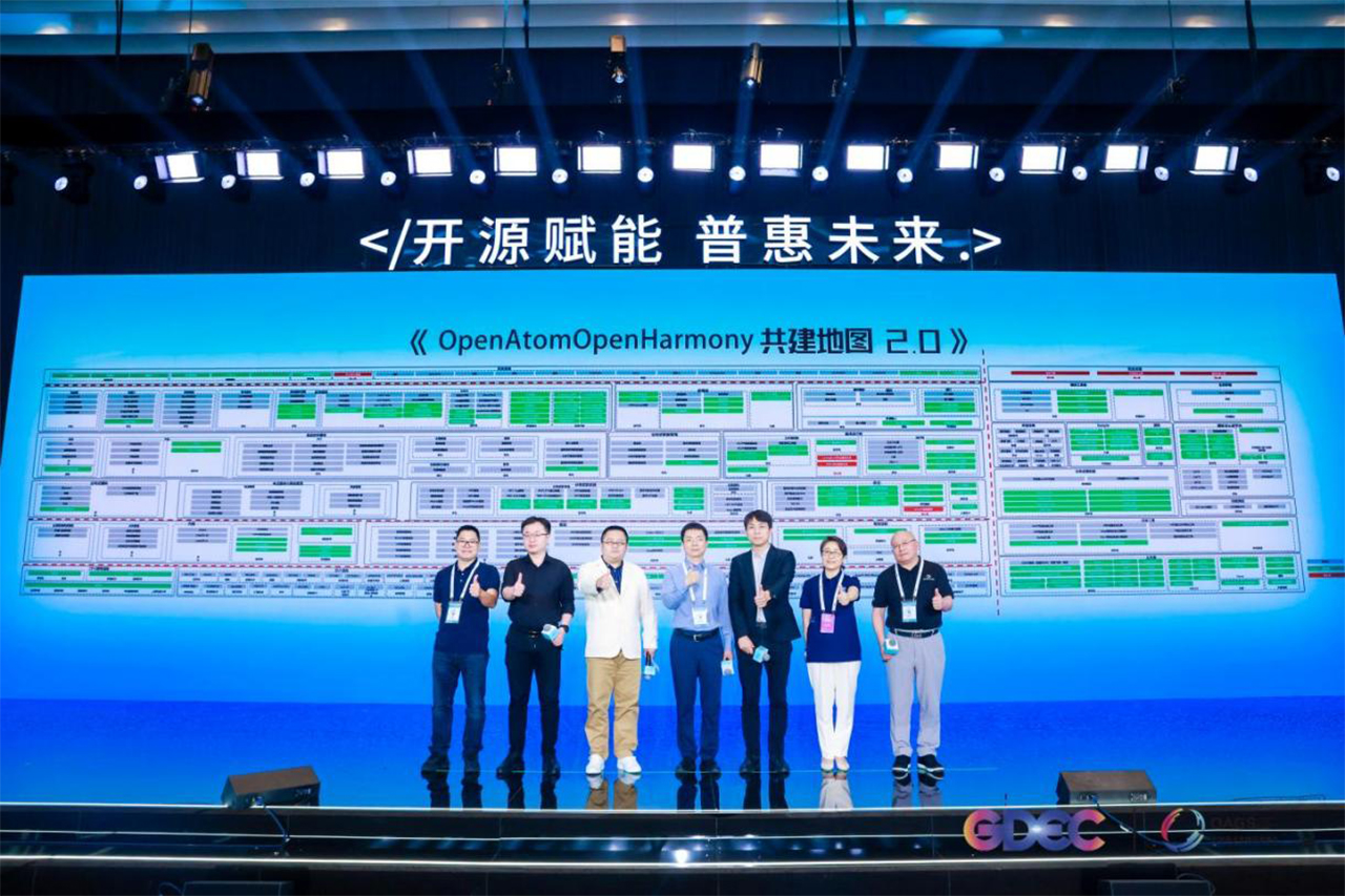 2023开放原子全球开源峰会丨米兰动力联合华为等单位发布《OpenHarmony 共建地图2.0》
