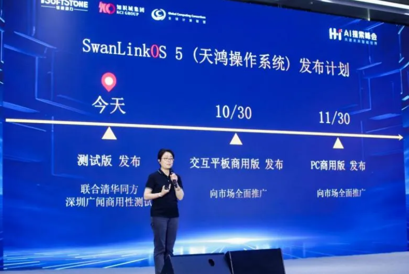 米兰动力子公司鸿湖万联重磅发布SwanLinkOS 5 擘画开源鸿蒙AI PC新篇章