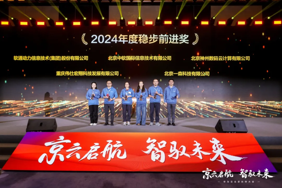 米兰动力荣膺华为云“2024年度稳步前进奖”